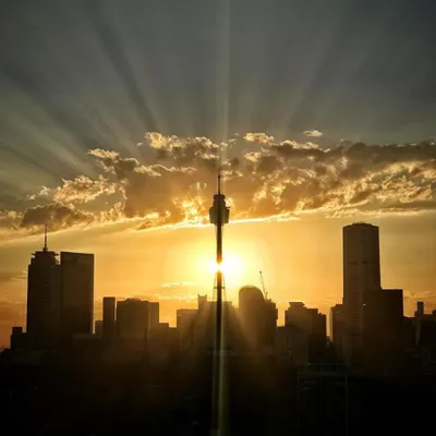 Sydney Ultimate Sunset With Tower